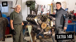 TATRA 148  RENOVACE  ROZEBÍRÁME MOTOR  4DÍL [upl. by Oliviero]