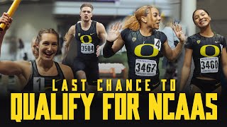 CHASING NCAA QUALIFIERS AT THE PAC12 INVITE  OREGONTF [upl. by Dart]