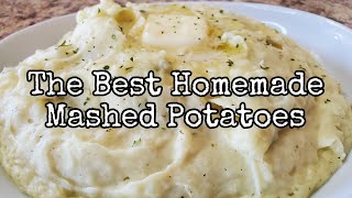 The Best Homemade Mashed Potatoes [upl. by Rimaj]