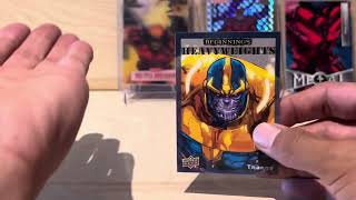 2023 UD Marvel Beginnings Vol 2 Series 2  Heavyweights Insert HW13 THANOS ebayscoops thanos [upl. by Carma]