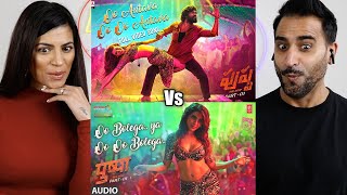 Oo AntavaOo Oo Antava Vs Oo Bolega ya Oo Oo Bolega Ft Samantha  Pushpa  Allu Arjun  REACTION [upl. by Myranda]