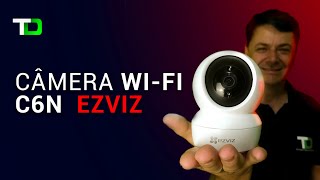 Câmera FullHD WIFI C6N EZVIZ  Instalação e configuração [upl. by Jehoash]