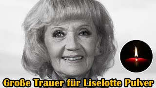 Große Trauer für Liselotte Pulver 94  😥 Schwer krank 😥 Trauriger letzter Tag [upl. by Carree652]