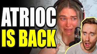 Atrioc Is Back After The Deepfake Situation With QT Cinderella Pokimane amp More  TLDR [upl. by Artemed490]