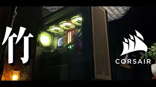 【交換パネル】CORSAIR 5000D CORE AIRFLOW  Wooden Panels [upl. by Hardej]