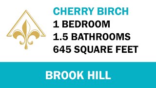 Cherry Birch at Brook Hill Townhomes  Apartment Virtual Tour  GSC Apartments [upl. by Alexander632]