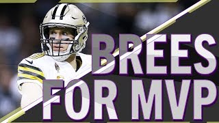 Is Drew Brees the 2018 NFL MVP  PROPS [upl. by Nifled]