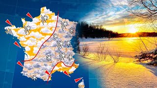 Prévision Météo Novembre 2023  Larrivée Précoce de lHiver  Vague de Froid  France [upl. by Nalda28]