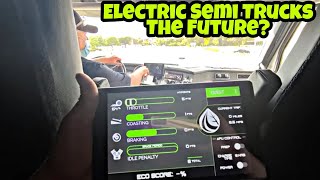 Im The First Person In The World To Go On A Test Drive In The Hybrid amp Electric Hypertruck ERX Semi [upl. by Enilarak880]