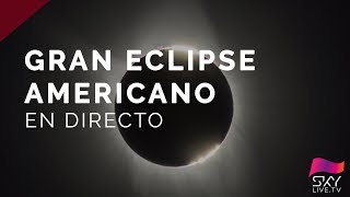 Eclipse Total de Sol USA 2017  En directo [upl. by Ahcsat]