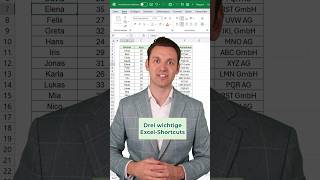 Drei Excel Shortcuts zum Bearbeiten von Zeilen 🤗🚀 excel tippsundtricks karriere [upl. by Odlaumor]