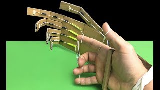 How To Make Robotic Arm With Cardboard [upl. by Mcarthur]