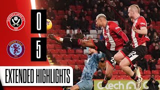 Sheffield United 05 Aston Villa  Extended Premier League highlights [upl. by Els185]