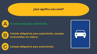 test de autoescuela EXAMEN TEÓRICO DE CONDUCIR 2023 ESPAÑA TEST EXAMEN TEÓRICO [upl. by Eaj]