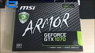 MSI GTX 1070 Armor X2 Unboxing and Overview  Best priceperformance GTX 1070 [upl. by Alli874]