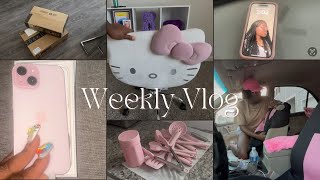 VLOG  New iPhone Unboxing Becoming A Wig Influencer Filming Setup amp More [upl. by Ariaic]