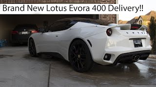 Brand New Lotus Evora 400 Delivery Day [upl. by Sardella392]