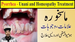 pyorrhea  Maskhora homeopathy Treatment  Maskhora ka desi ilaj Pyorrhea Homeopathy Medicine Urdu [upl. by Lakim736]