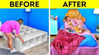 Extreme Room Makeover  DIY Ideas For Your Bedroom [upl. by Heady411]