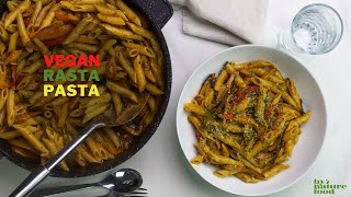 How To Make The BEST Rasta Pasta  Vegan [upl. by Yblek]