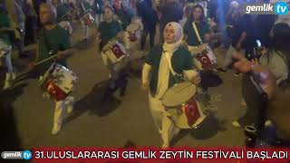 Gemlik Zeytini festivali yürüş ve açılış seremonisi ile başladı…gemliktv [upl. by Ute]