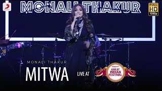 Mitwa  Live  Amazon Great Indian Festival  Monali Thakur  Kabhi Alvida Naa Kehna [upl. by Aticilef]