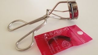 Shu Uemura Eyelash Curler w Shiseido Refill [upl. by Nylla]