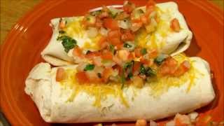 Homemade Burritos  Pork amp Black Bean Burrito Recipe [upl. by Quirk]