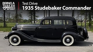 1935 Studebaker Commander Sedan Test Drive  Bring a Trailer [upl. by Okir]