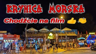 Krynica Morska plaża życie nocne Lunapark Krynica dron pole namiotowe  imprezy że hej [upl. by Leeland]