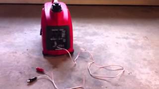 Eu1000 12 volt battery charging how too [upl. by Ceciley]