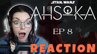 Ahsoka Ep8 FINALE quotThe Jedi The Witch and The Warlordquot  REACTION [upl. by Uchish]