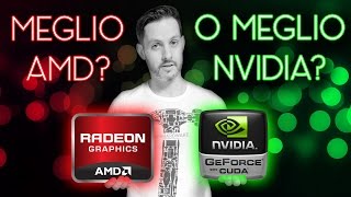 SCHEDA GRAFICA MEGLIO AMD RADEON O NVIDIA GEFORCE [upl. by Daniel]