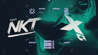 NKT vs X10C Game 2  VALORANT Challengers TH Stage 1  Group Stage [upl. by Cicero]