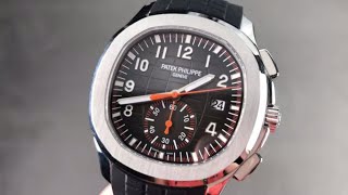 Patek Philippe Aquanaut Chronograph 5968A001 Patek Philippe Watch Review [upl. by Winifield480]