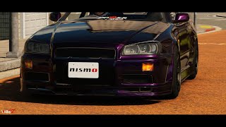 Midnight purple 3 GTR R34 [upl. by Slayton]