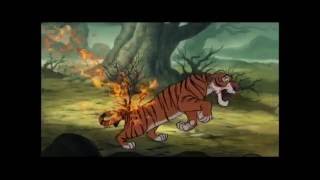 The Jungle Book Final Battle 1967 vs 2016 [upl. by Ruhtracam]