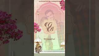 Trending Save The Date Wedding Invitation Video  WhatsApp Save The Date Wedding Invitation Video [upl. by Massimiliano]