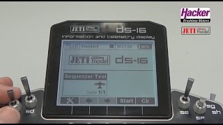 JETI Duplex Sequenzer im Sender [upl. by Esenahs240]