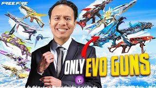 All Evo Guns in 1 Game Challenge ✌ Tonde Gamer  Free Fire Max [upl. by Chancellor715]