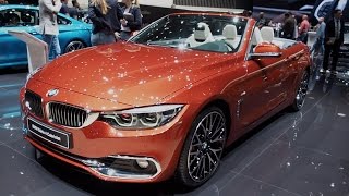 The All New 2017 BMW 4 Series Convertible In detail review walkaround Interior Exterior [upl. by Eatton]