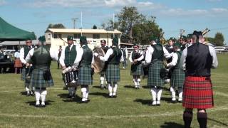 Queensland Irish Association Pipe Band  MSR [upl. by Hubie]