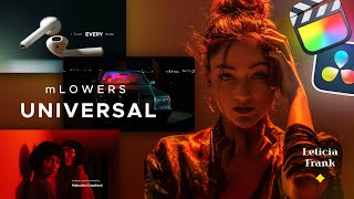 mLowers Universal — Versatile Lower Third Presets for Final Cut Pro — MotionVFX [upl. by Neelrak664]