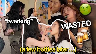 Itzy getting DRUNK especially yeji [upl. by Lalaj27]