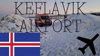 KEFLAVIK AIRPORT WELCOME TO ICELAND HOW TO GET TO REYKJAVIK WINTER WEATHER [upl. by Borman]