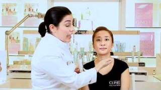 How To  Clinique Even Better Clinical Dark Spot Corrector Application [upl. by Etakyram]