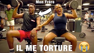 Je REPRODUIS La ROUTINE SPORTIVE de mon PETIT FRÈRE😭 [upl. by Clercq]