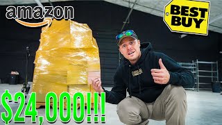 I Paid 500 for 24000 Worth Of Mystery Returns  Amazon Return Pallet Unboxing [upl. by Haisej187]