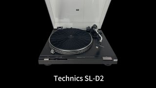 Technics SLD2 Direct Drive Turntable [upl. by Neira356]