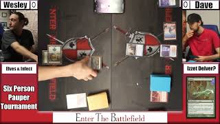 Pauper Gameplay Stream  Round 1  InfectElves vs Izzet Delver  ETBCANADA [upl. by Notrom931]